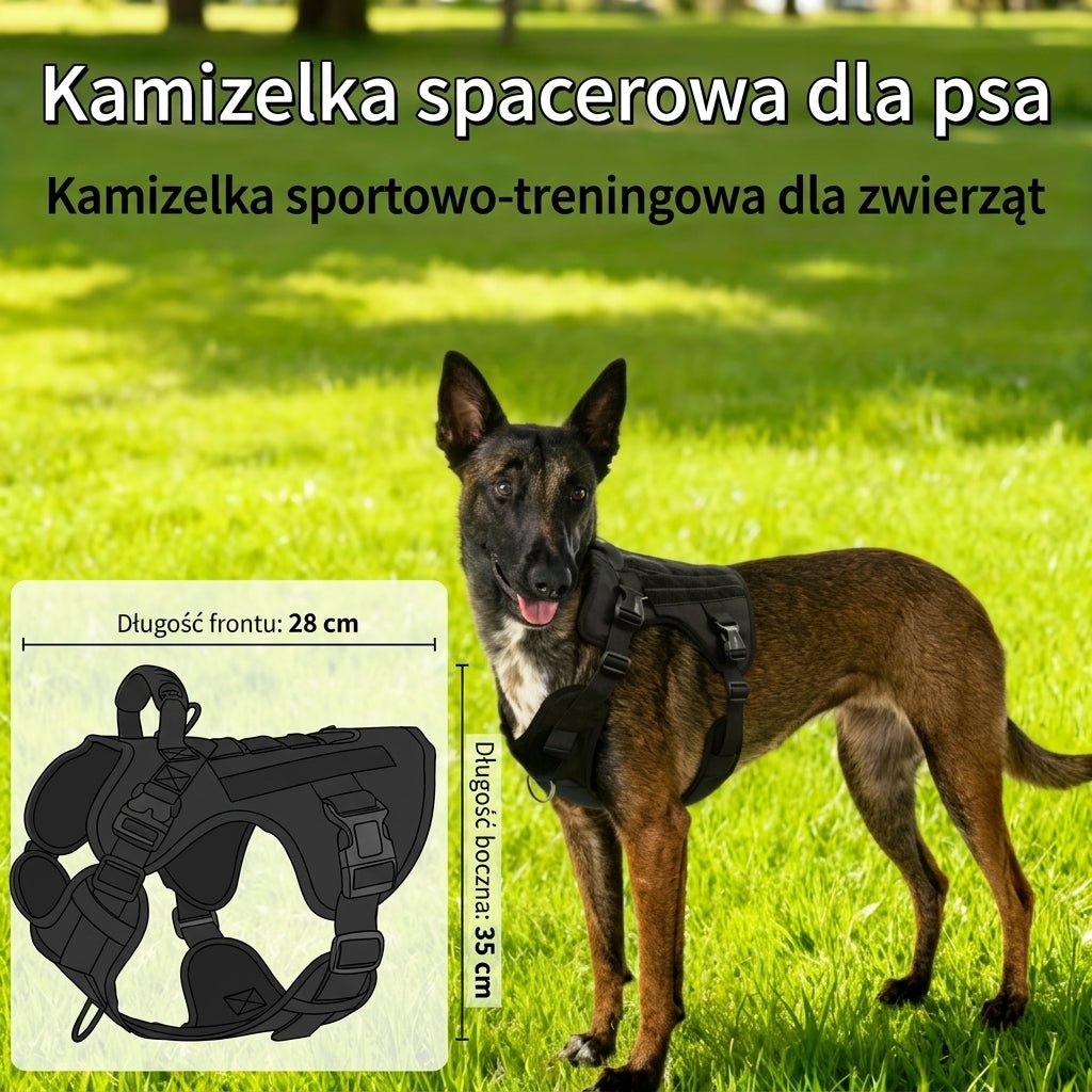 Szelki dla Psa Regulowane z Systemem Molle