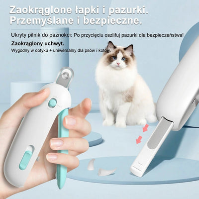 Cążki do Paznokci dla Kota – Regulowana Głębokość, Stal Nierdzewna, Bezpieczeństwo 7