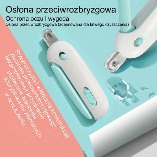 Cążki do Paznokci dla Kota – Regulowana Głębokość, Stal Nierdzewna, Bezpieczeństwo 8