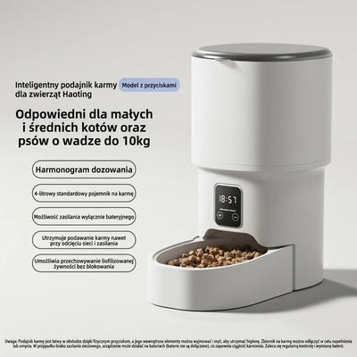 Automatyczny Karmnik Dla Kota z Aplikacją – Duża Pojemność 4 L, Monitorowanie przez WiFi 4