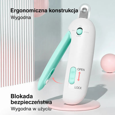 Obcinacz do Paznokci dla Kota z Regulacją i Pilnikiem – Bezpieczne Przycinanie Pazurów