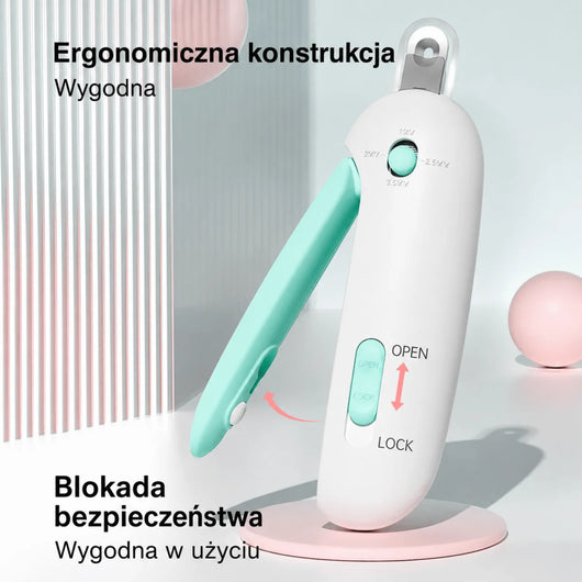 Obcinacz do Paznokci dla Kota z Regulacją i Pilnikiem – Bezpieczne Przycinanie Pazurów