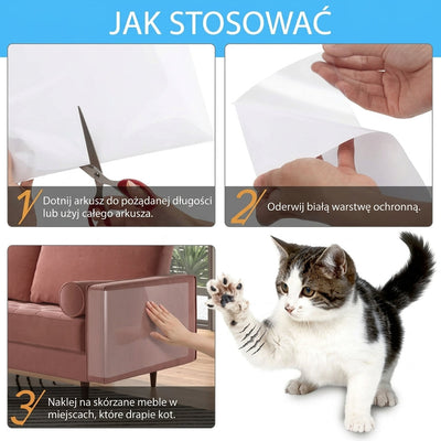 Ochraniacze na Meble dla Kotów – 8 Sztuk, Odporne na Zarysowania, Łatwy Montaż 13
