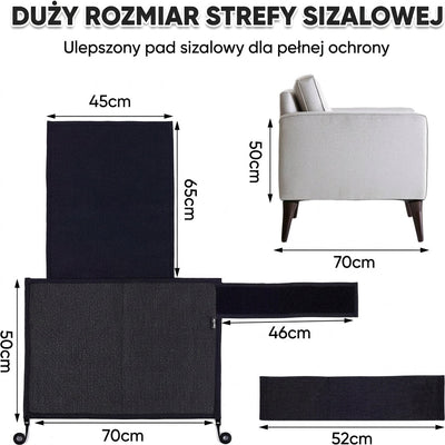 Ochraniacze na Meble dla Kotów – 8 Sztuk, Odporne na Zarysowania, Łatwy Montaż 9