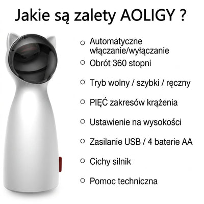 Zabawka dla kota interaktywna z automatycznym laserem – Stymulująca zabawa w domu 2